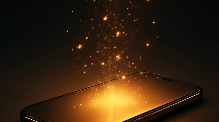 JILIPINAS COM - Modern phone with glowing screen JILIPINAS COM Modern phone with glowing screen